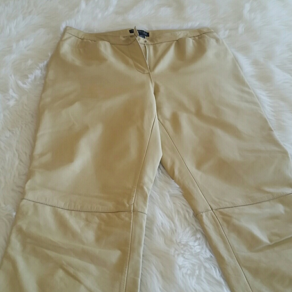 Kennett Cole Leather Pants